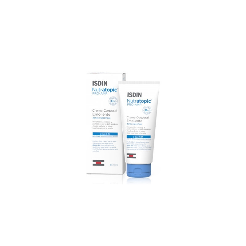 Isdin Nutratopic Pro-Amp Crema Emoliente Pieles Atopicas 200ml