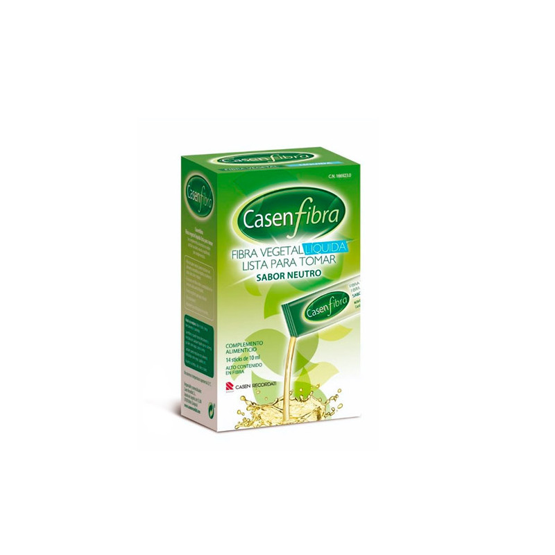 Casenfibra Liquida Sabor Neutro 10ml 14 Sticks