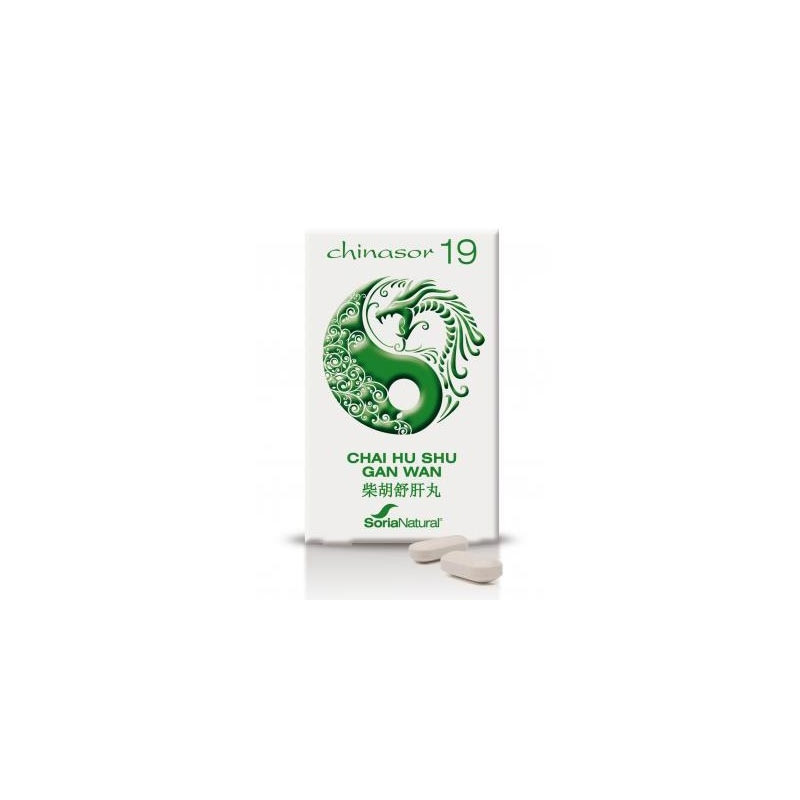 Soria Natural Chinasor 19 Chai Hu Shu Gan Wan 30 Comprimidos