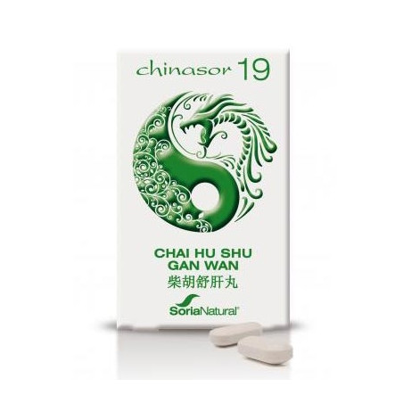Soria Natural Chinasor 19 Chai Hu Shu Gan Wan 30 Comprimidos