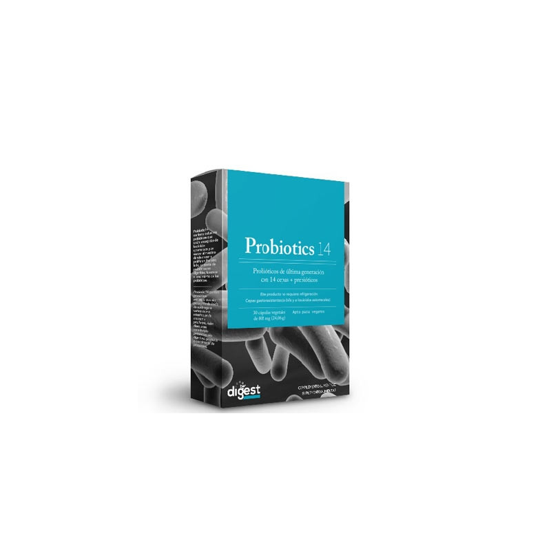 Bon Digest Probiotics 14 Cepas 30 Capsulas