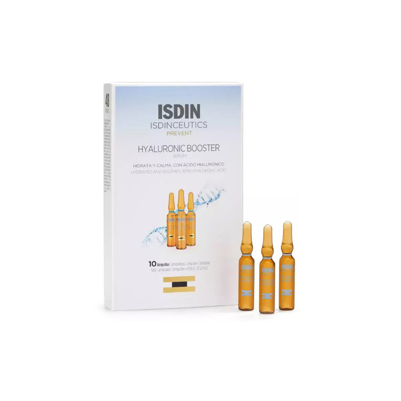 Isdin Hyaluronic Booster Serum Hidratante Intensivo 10 Ampollas