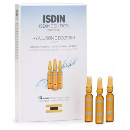 Isdin Hyaluronic Booster Serum Hidratante Intensivo 10 Ampollas