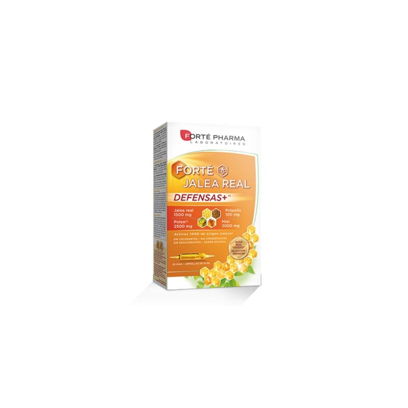 Forte Pharma Forte Jalea Real Defensas+ 20 Ampollas