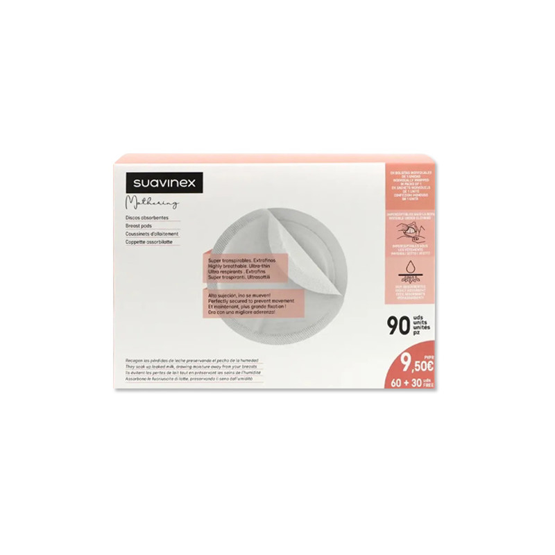 Suavinex Protegesenos Discos Absorbentes 60+30Uds