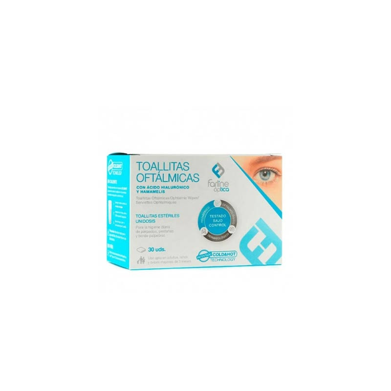 Farline Toallitas Oftalmicas Unidosis 30 Uds