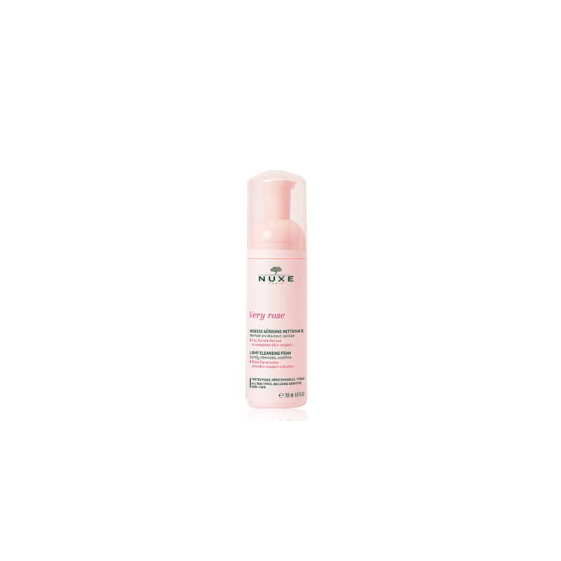 Nuxe Very Rose Espuma Ligera Limpiadora 150ml