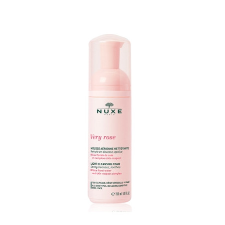 Nuxe Very Rose Espuma Ligera Limpiadora 150ml