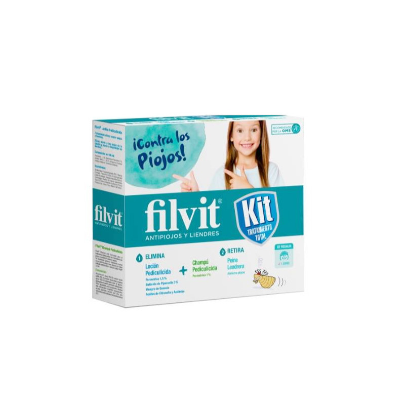 Filvit Locion Pediculicida 100ml + Champu 100ml