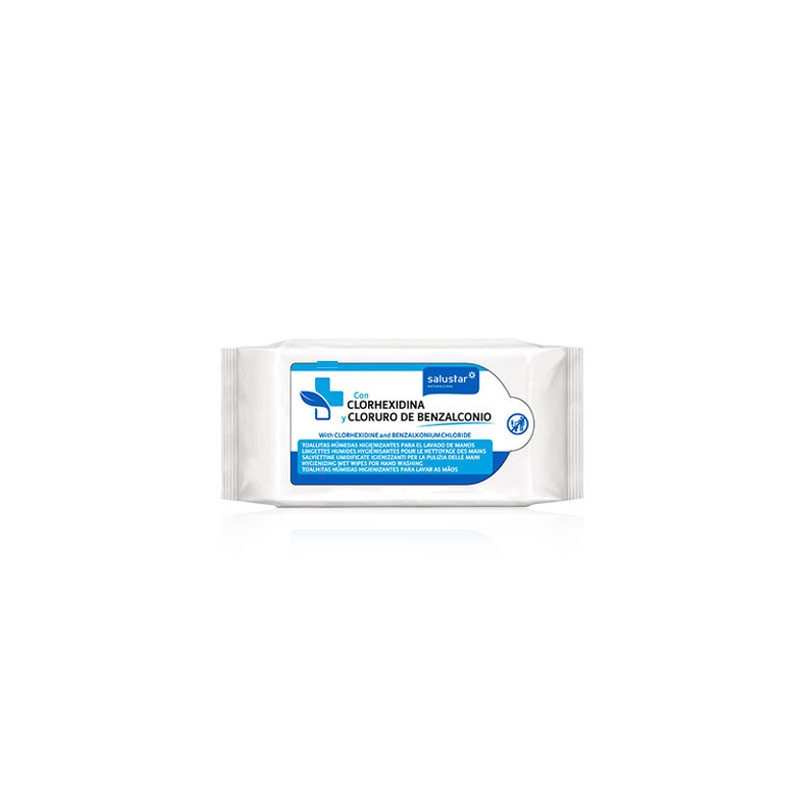 Salustar Toallitas Higienizantes Clorhexidina 72 Uds