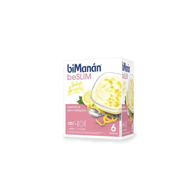 Bimanan Beslim Natillas Limon 6 Uds