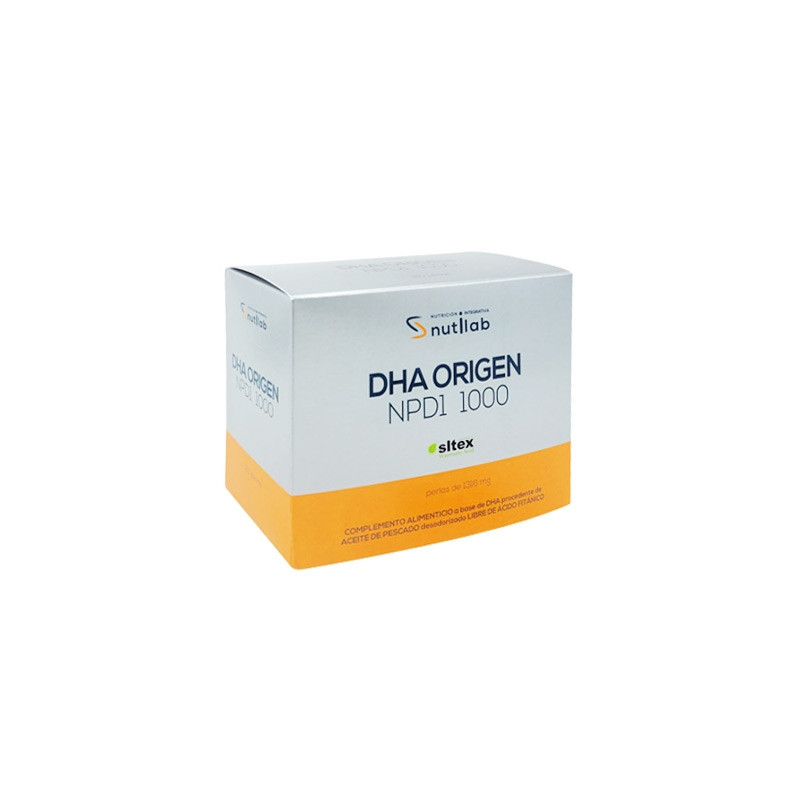 Nutilab DHA Origen NPD1 1000 60 Perlas