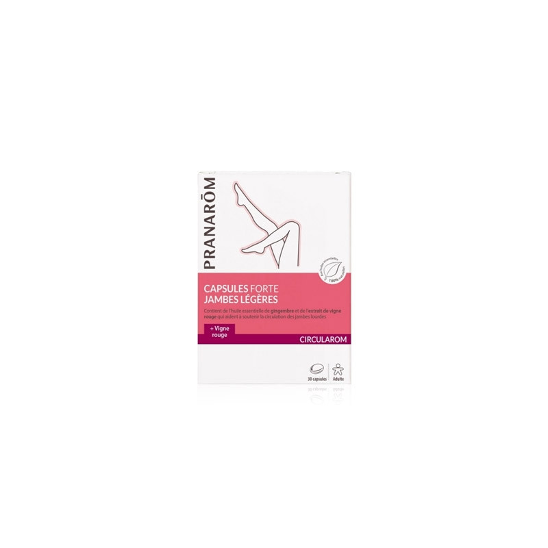 Pranarom Circularom Capsulas Forte Piernas Ligeras 30 Uds