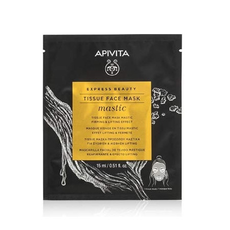 Apivita Express Beauty Mascarilla Facial Tejido Mastique 1 Ud