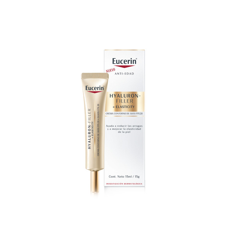 Eucerin Hyaluron-Filler + Elasticity Contorno de Ojos Spf20 15ml