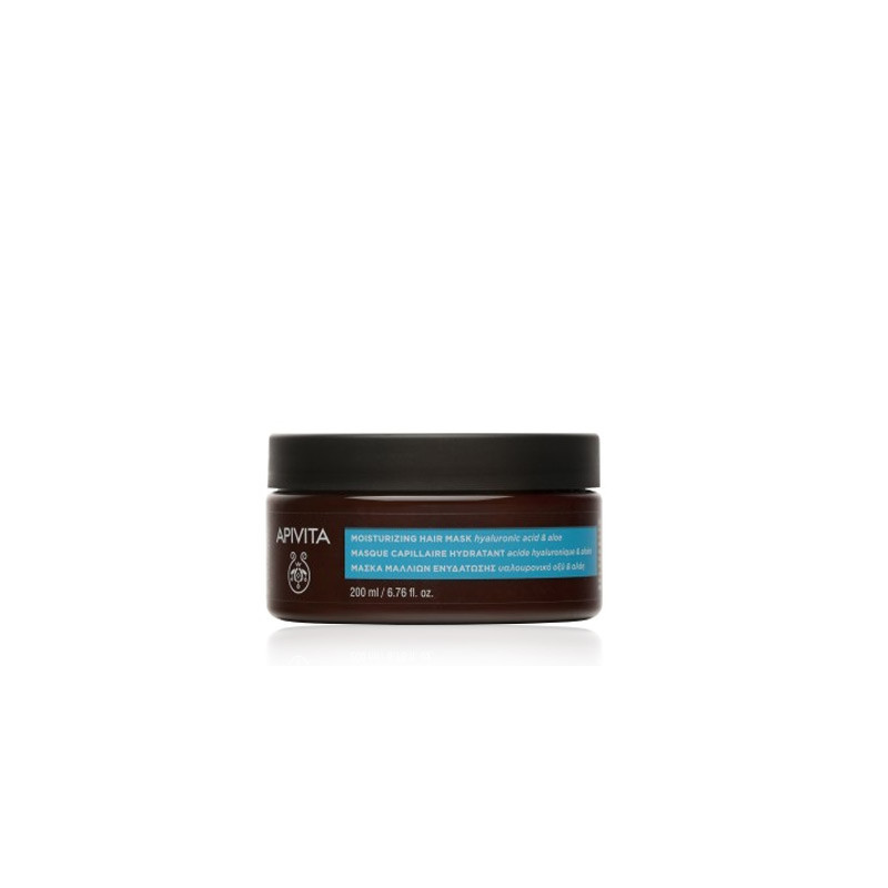 Apivita Mascarilla Hidratante Acido Hialurónico y Aloe 200ml