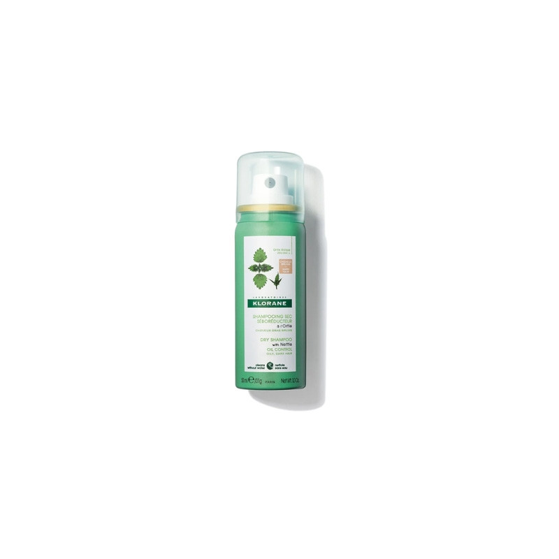 Klorane Champu Seco Seborregulador Ortiga Cab Grasos Morenos 50ml