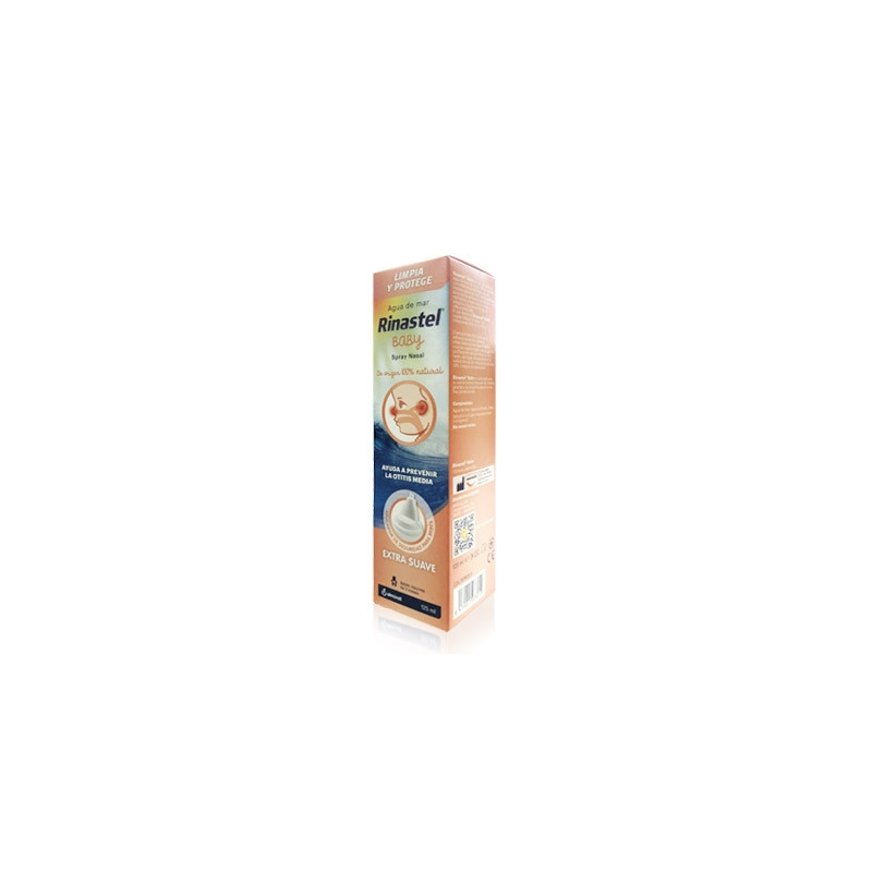 Rinastel Baby Spray Nasal Agua de Mar Extra Suave 3m+ 125ml