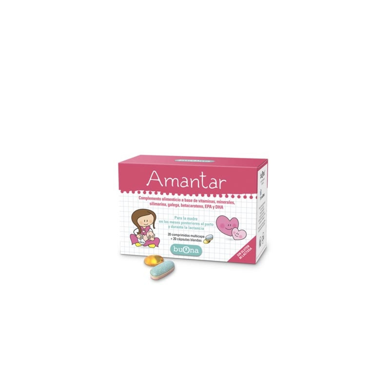 Buona Amantar 20 Comprimidos Bicapa + 20 Capsulas Blandas