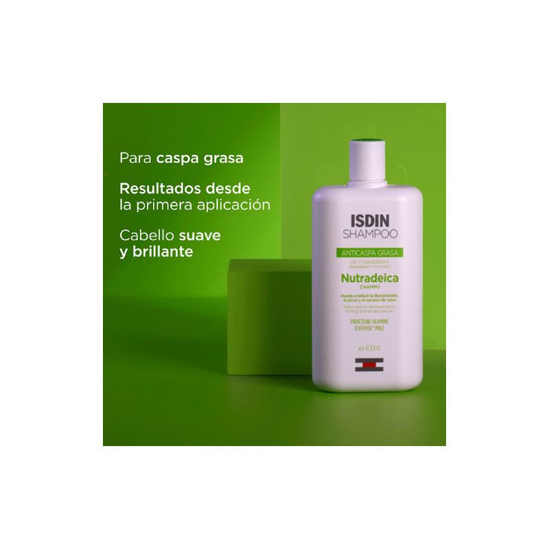 Isdin Nutradeica Champu Tratamiento Anticaspa Grasa 400ml