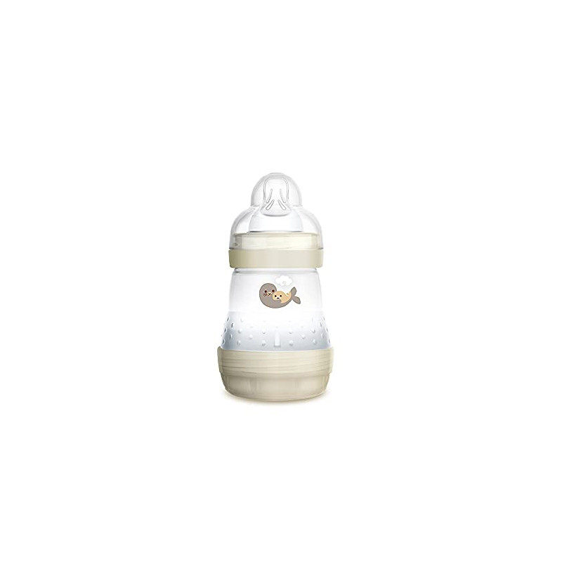 Mam Easy Start Biberon Anticolico Tetina Silicona Blanc 0m+ 160ml