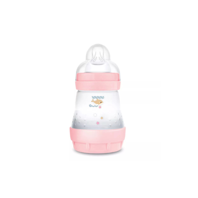 Mam Easy Start Biberon Anticolico Tetina Silicona Rosa 0m+ 160ml
