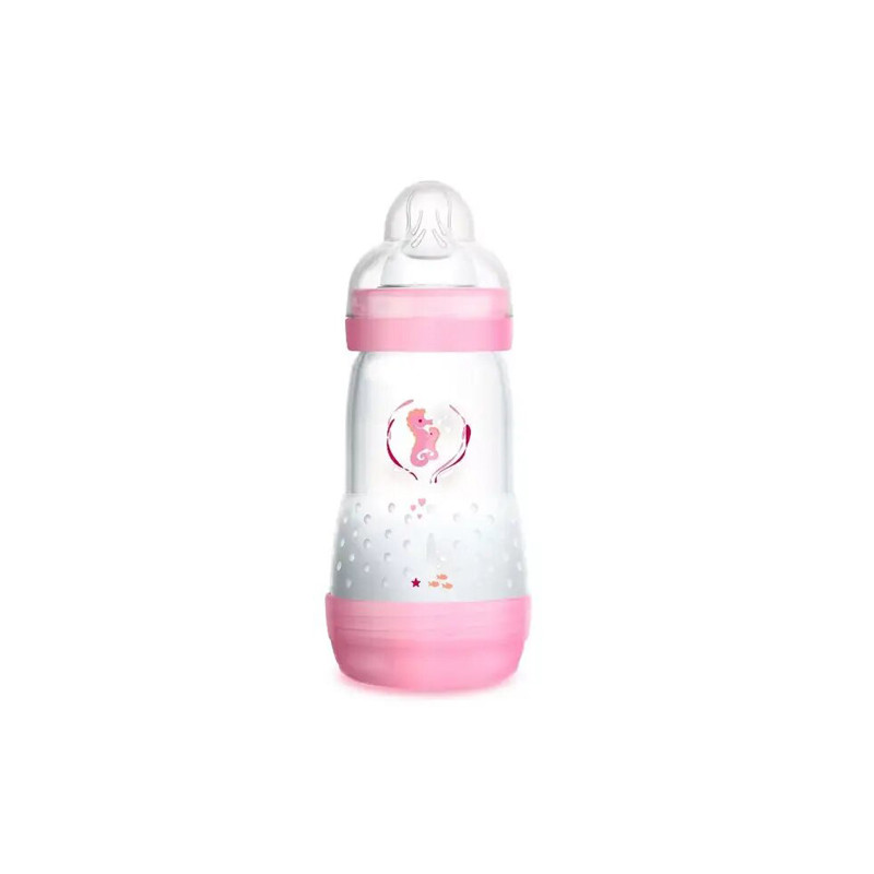 Mam Easy Start Biberon Anticolico Rosa 2m+ 260ml
