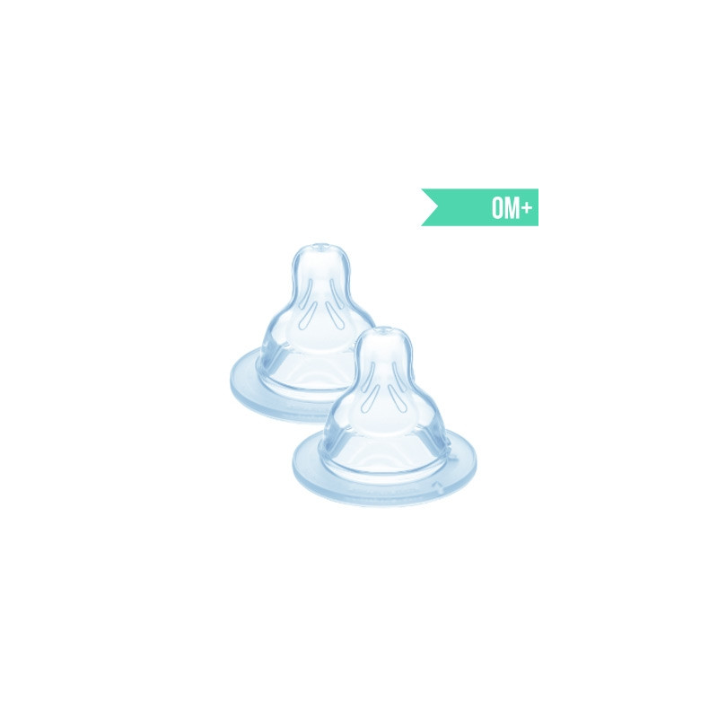 Mam Tetina Nº1 Silicona 0m+ 2 Uds