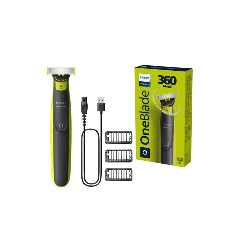 Philips 360 Oneblade Maquinilla Afeitar Electrica Facial