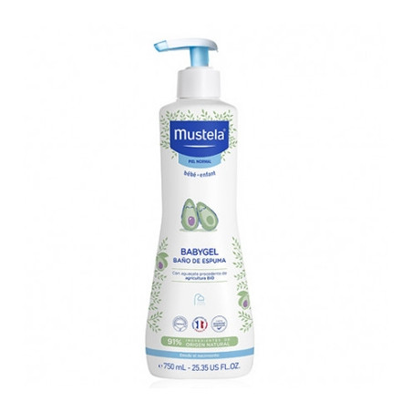 Mustela Babygel Hipoalergica 750 ml