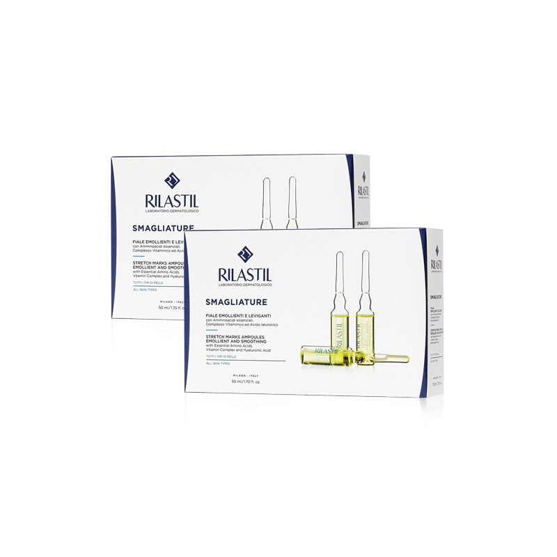 Rilastil Smagliature Tratamiento Antiestrias Duo 2x10 Ampollas