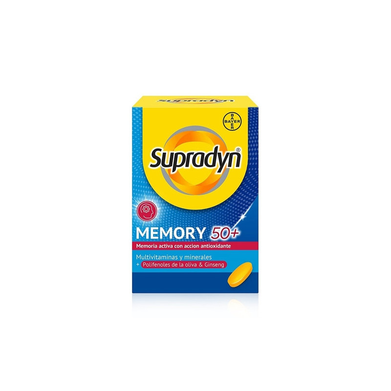 Supradyn Memory 50+ 30 Comprimidos