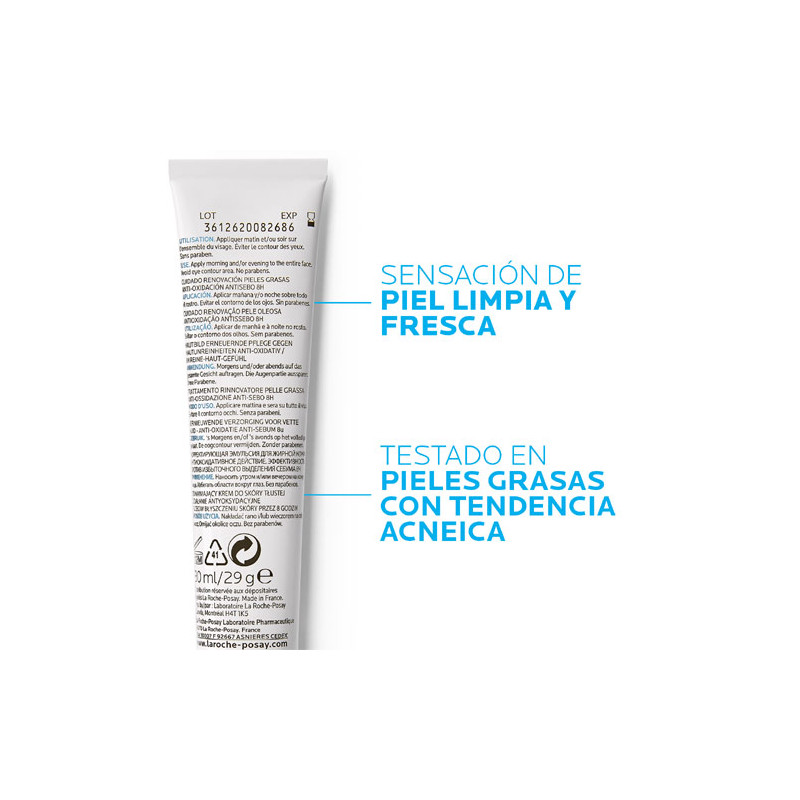 Effaclar K+ Crema 40ml. La Roche Posay