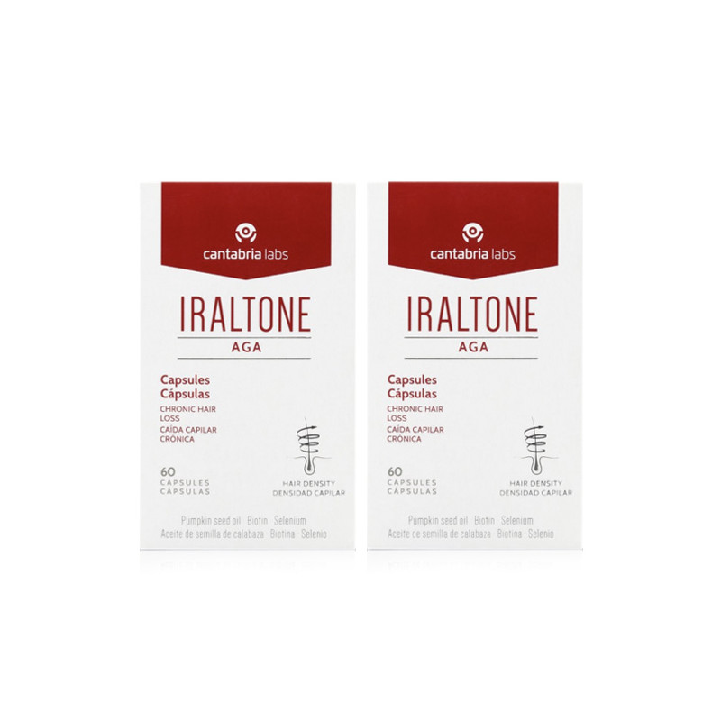 Iraltone AGA Anticaida Capilar Duplo 2x60Caps