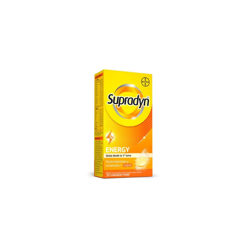 Supradyn Energy 30 Comprimidos Efervescentes