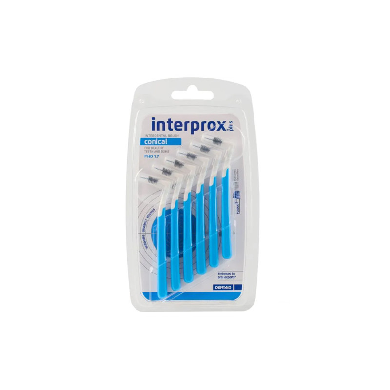 Dentaid Interprox Plus Cepillo interdental Conico 6Uds