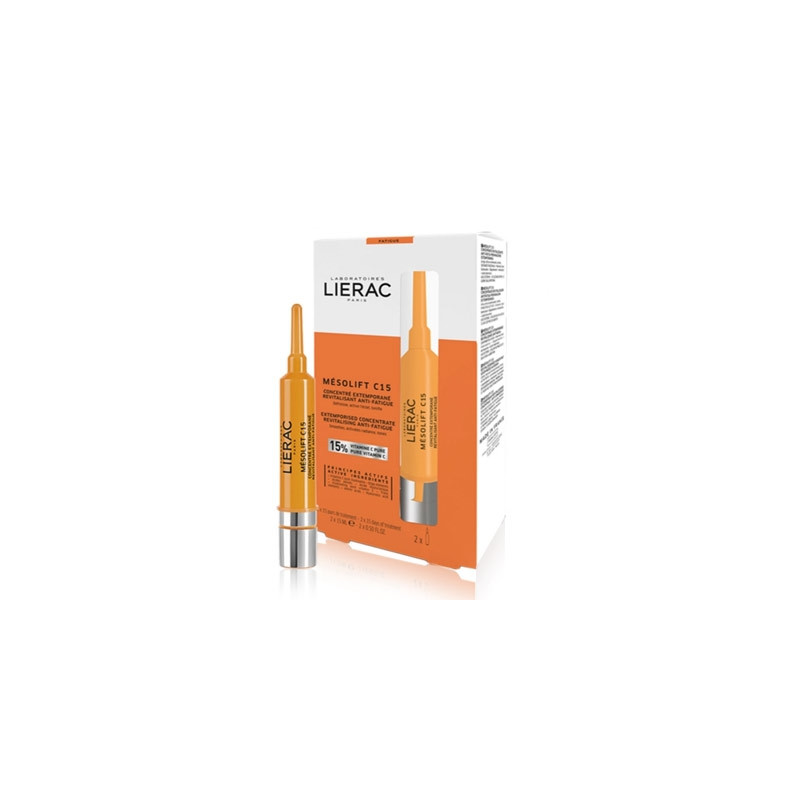 Lierac Mesolift C15 Concentrado Revitalizador Antifatiga 2x15ml