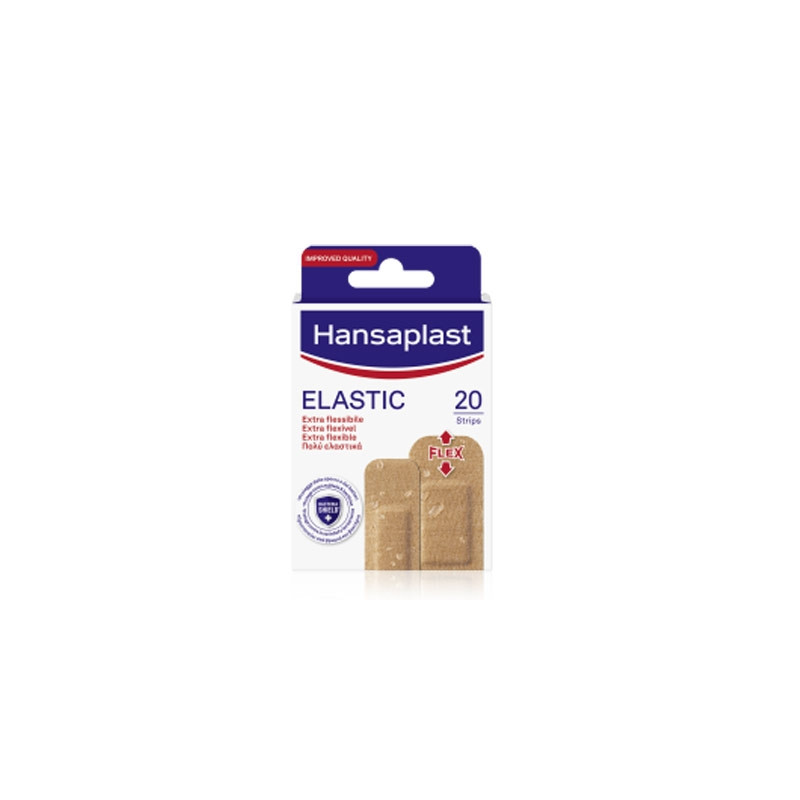 Hansaplast Elastic Aposito Extra Flexible Transpirable 20 Uds