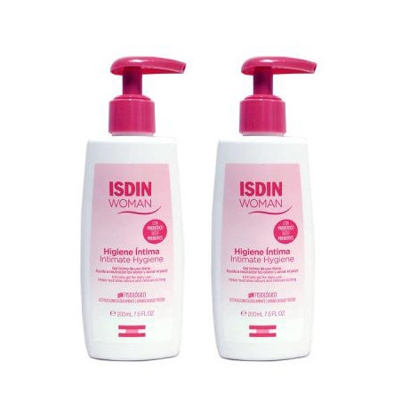 Isdin Woman Higiene Intima Gel Intimo Duplo 2x200ml