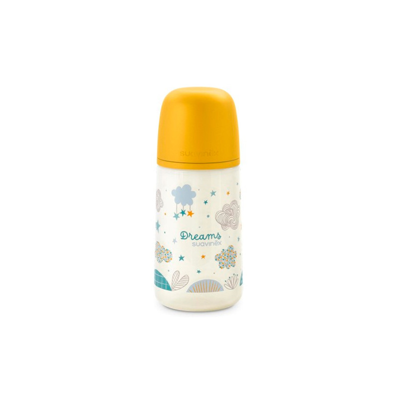 Suavinex Biberon Tetina Anatomica Silicona Flujo Medio 0-6m 270ml