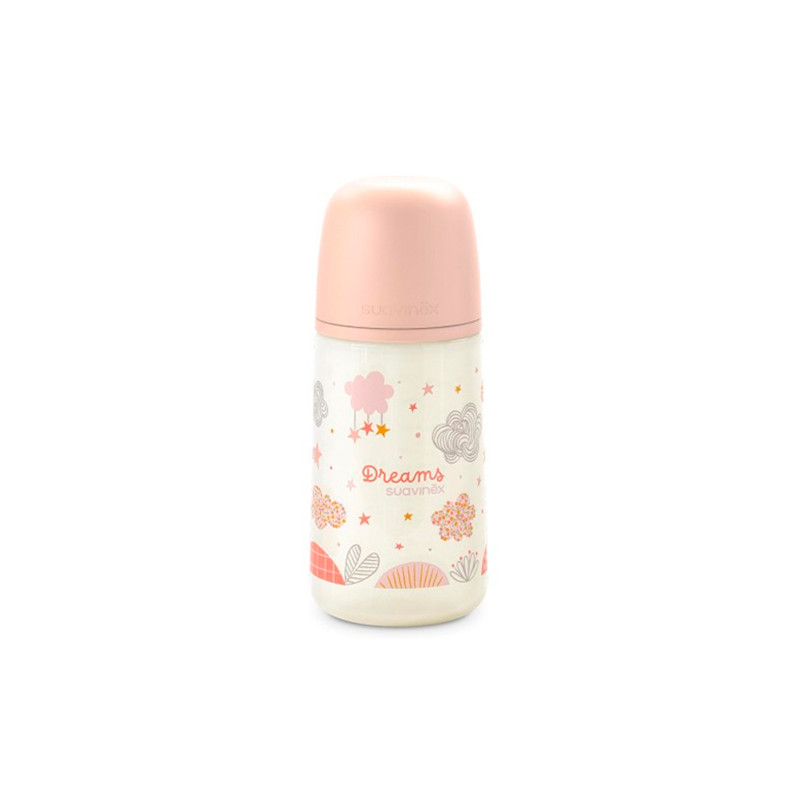 Suavinex Biberon Tetina Anatomica Silicona Flujo Medio 0-6m 270ml