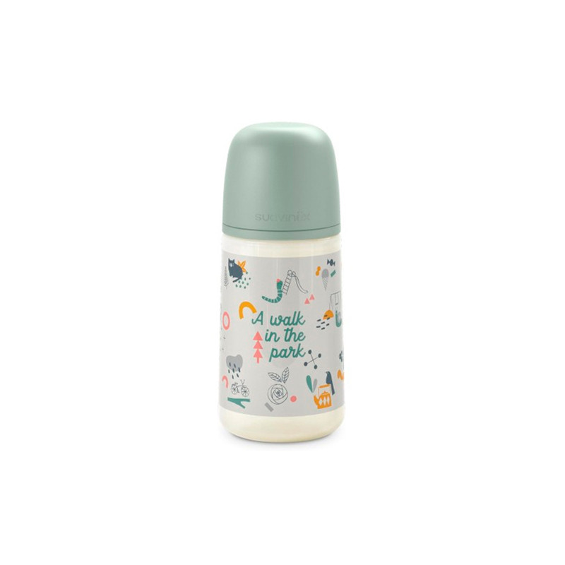 Suavinex Biberon Tetina Anatomica Silicona Flujo Medio 0-6m 270ml