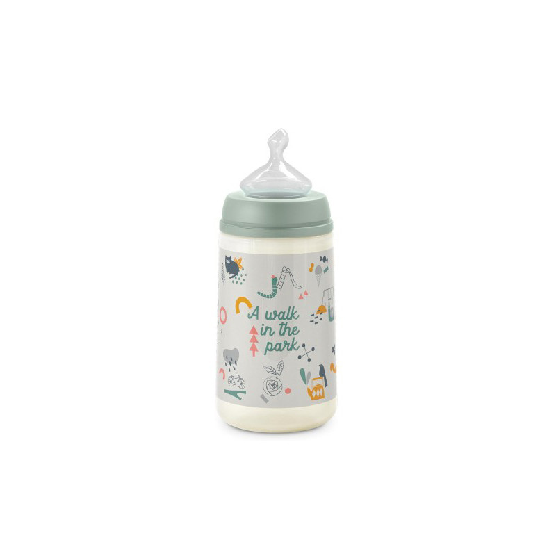 Suavinex Biberon Tetina Anatomica Silicona Flujo Medio 0-6m 270ml