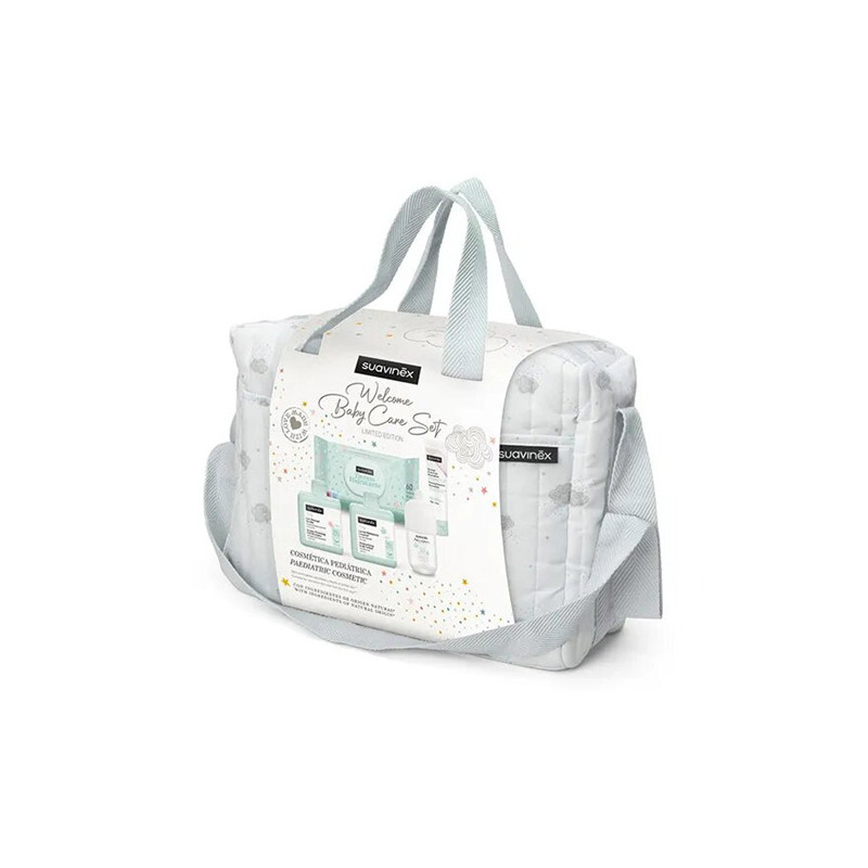 Suavinex Bolso Cosmetica Bebe Verde 5 Productos