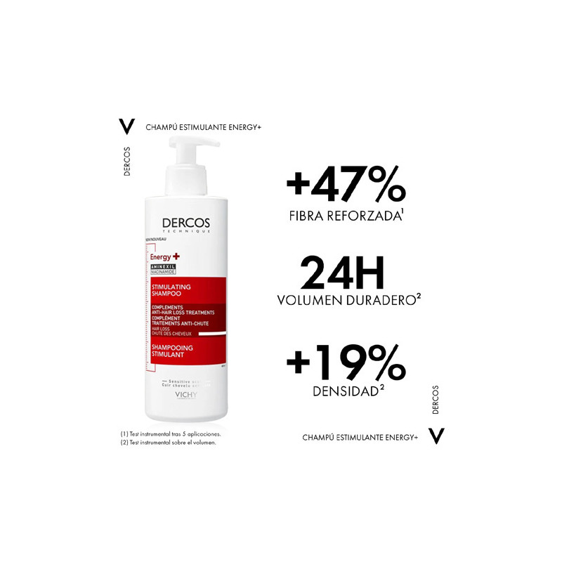 Vichy Dercos Energy+ Champu Estimulante 400ml