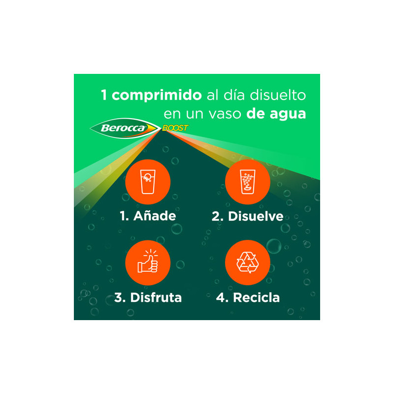 Berocca Boost Efervescente 30 Comprimidos