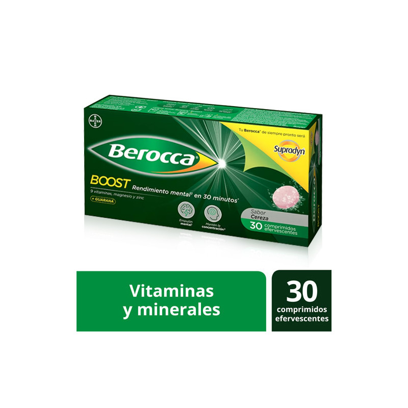Berocca Boost Efervescente 30 Comprimidos