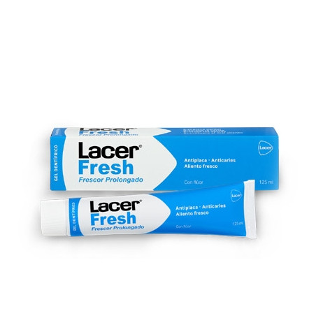 Lacer Fresh Gel Dentifrico Frescor Prolongado 125ml
