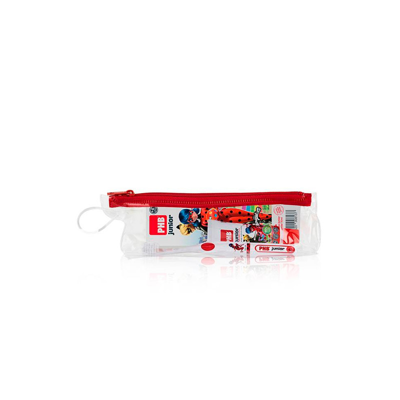 PHB Plus Junior Cepillo Dental+P. Dental Junior 15ml+Neceser