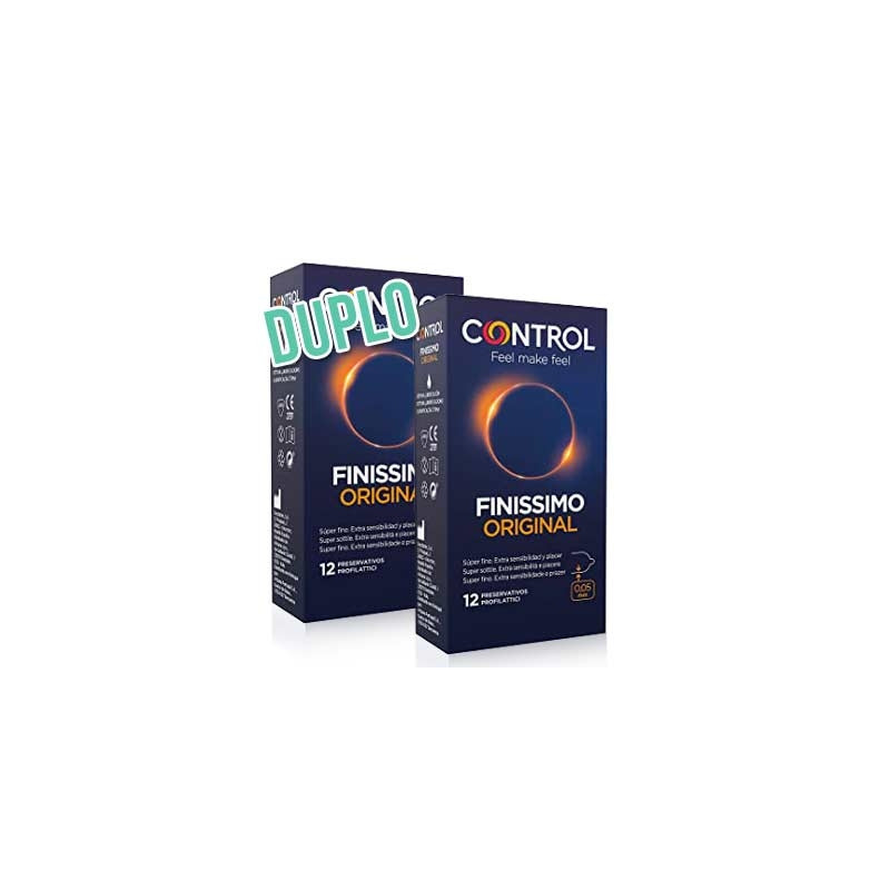 Control Preservativo Finissimo Duplo 2x12 Uds